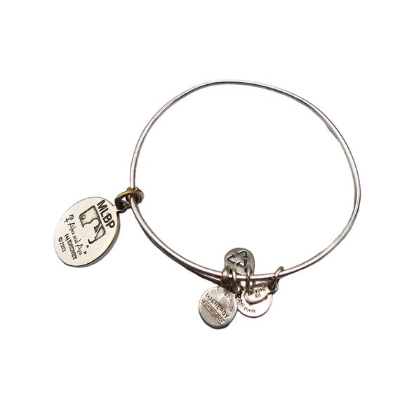 Vintage Bracelet Alex and Ani St Louis Cardinals Charm 7" Silver Tone 2013 - Picture 5 of 5